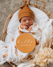 Load image into Gallery viewer, Organic Lion Swaddle Wrap
