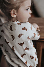 Load image into Gallery viewer, Monsieur Mini - No sleeve tshirt croissant
