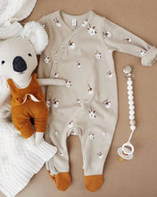 Load image into Gallery viewer, Organic Zoo - Cottonfield Suit with contrast feet
