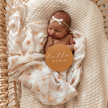Load image into Gallery viewer, Organic Paradise Muslin Swaddle
