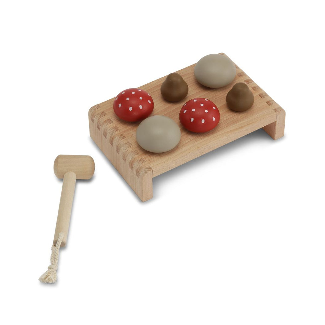 Konges Slojd - 蘑菇錘板玩具